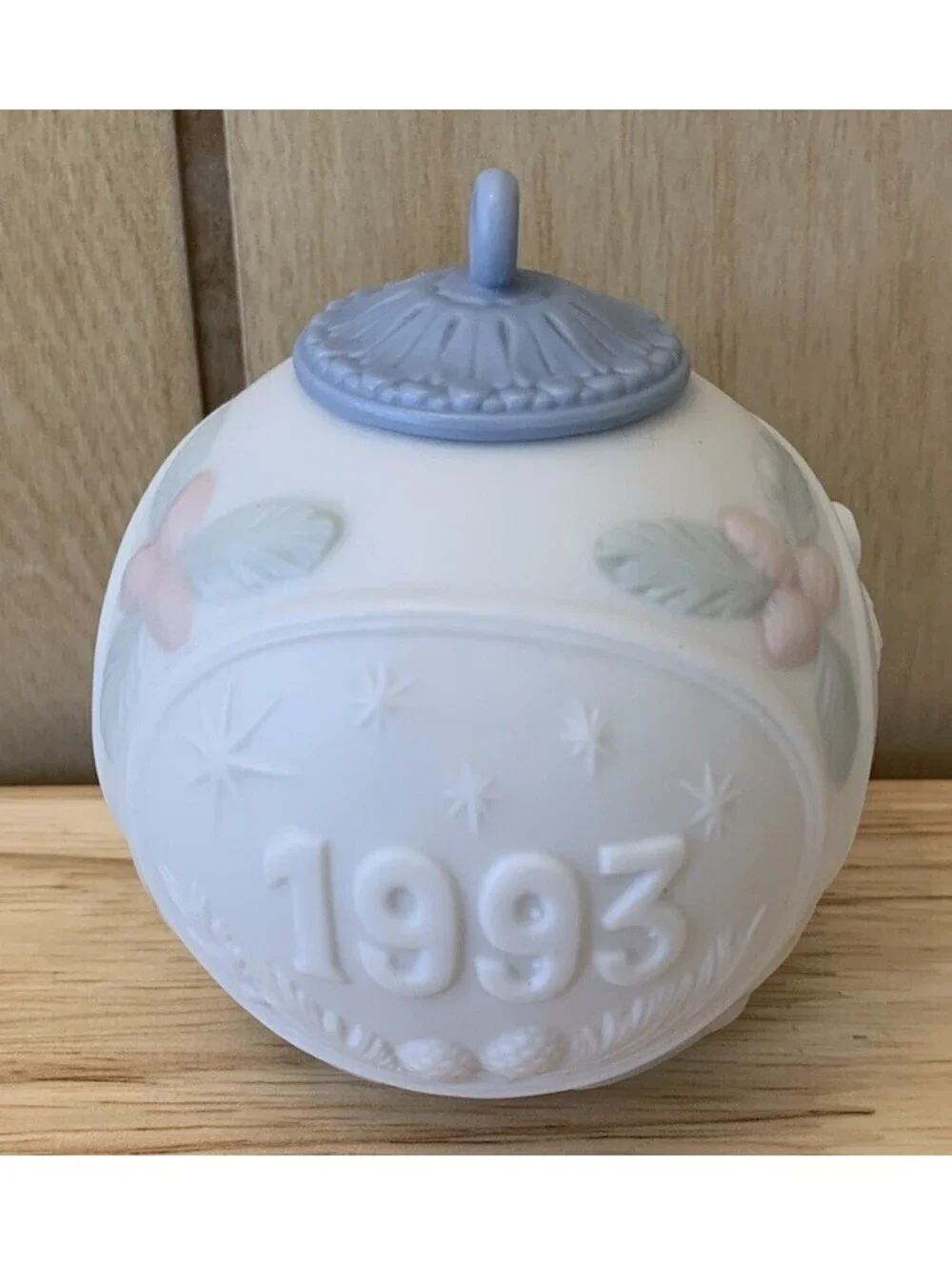 Lladro 1993 Porcelain Christmas Ornament Limited Edition Vintage